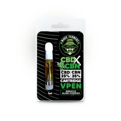 WHOLESALE CARTRIDGE MIRACLE ALIEN COOKIES CBN+