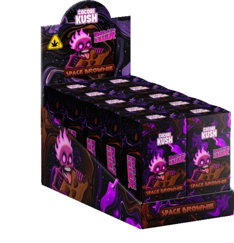 WHOLESALE EDIBLE SPACE BROWNIE DISPLAY DELTA-9